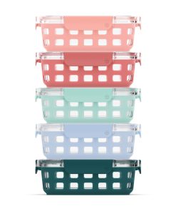 Duraglass™ Meal Prep Containers, Set of 5