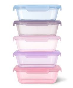 Snap & Nest Meal Prep Containers, Set of 5